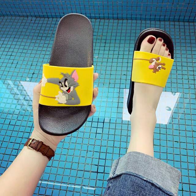 Slipper karakter sendal/sandal tom n jerry