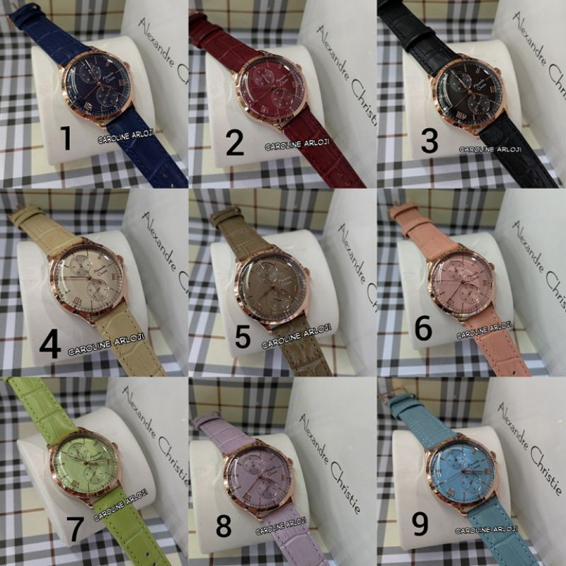 JAM TANGAN WANITA ALEXANDRE CHRISTIE AC2943BF