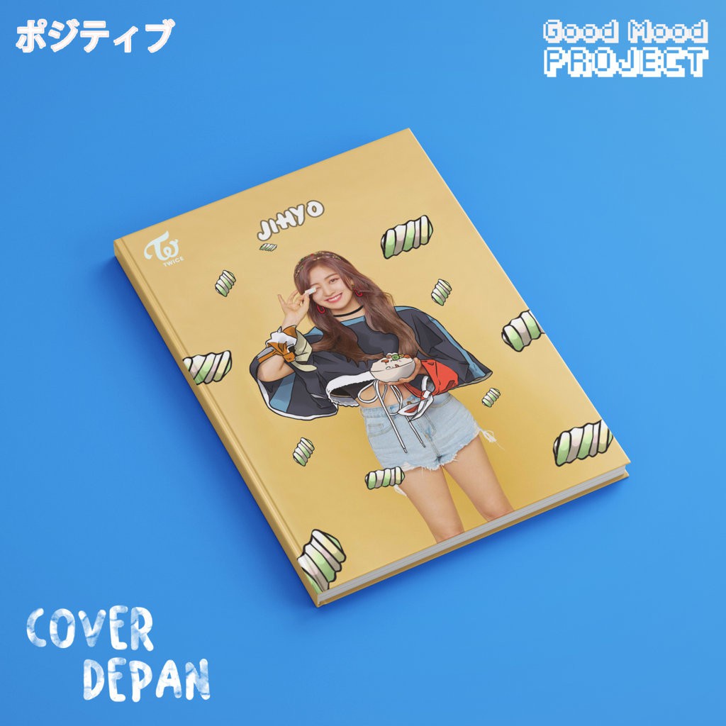 

Buku Catatan KPOP Twice Jihyo Korea Hardcover A5 Buku Tulis Notebook Agenda Jurnal Planner