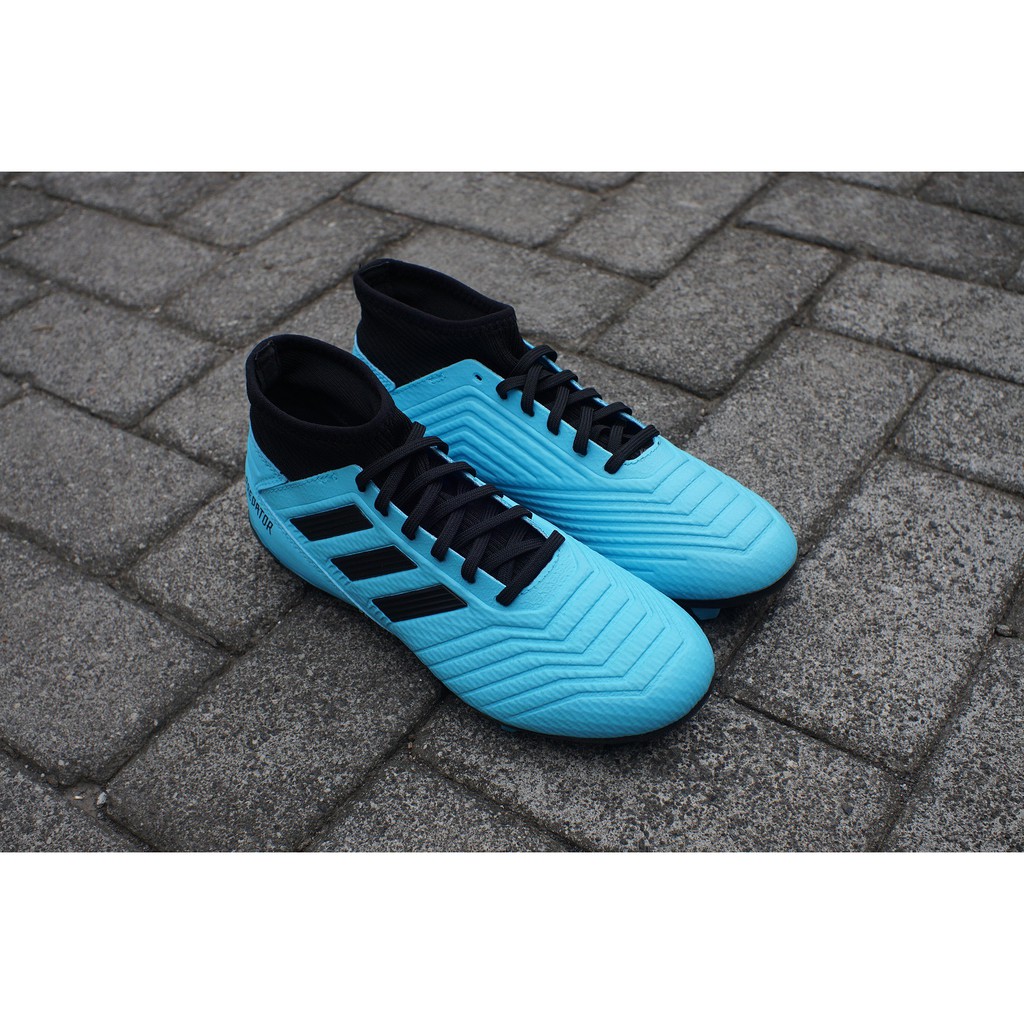 Sepatu Futsal Adidas Predator Tango 19.3 IN Blue Cyan  Original | Adidas Predator Futsal