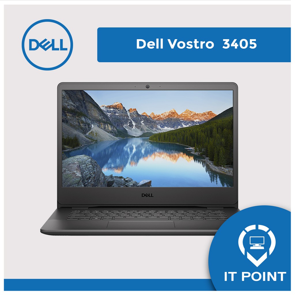 DELL VOSTRO 3405 RYZEN 5-3500 4GB 256SSD INTEGRATED AMD 14" WINDOWS 10 OHS19