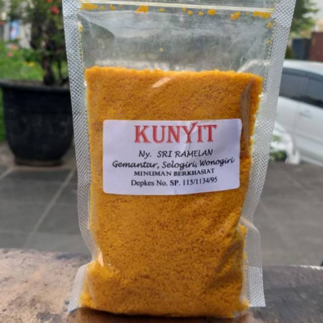 

Minuman Tradisional Bubuk Kunyit Instan