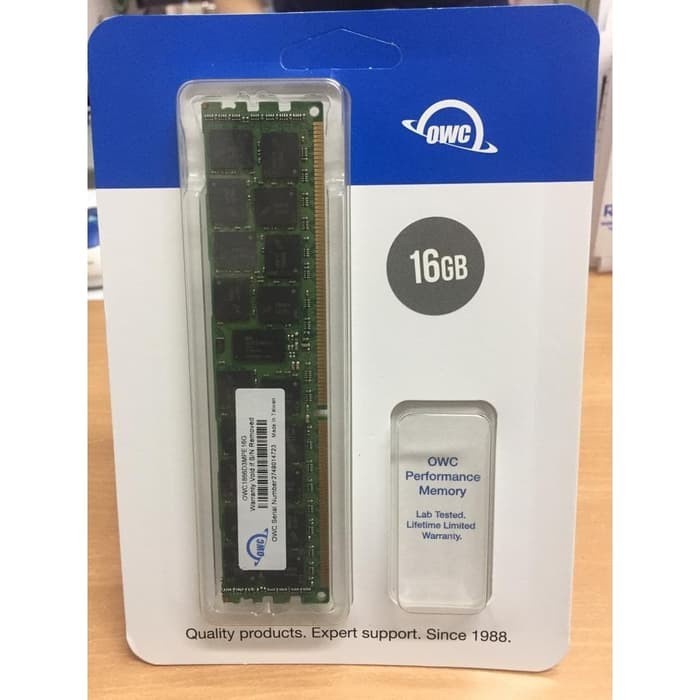 OWC Memory For Mac Pro 16GB DDR3 ECC-R 1866GHz 240 pin