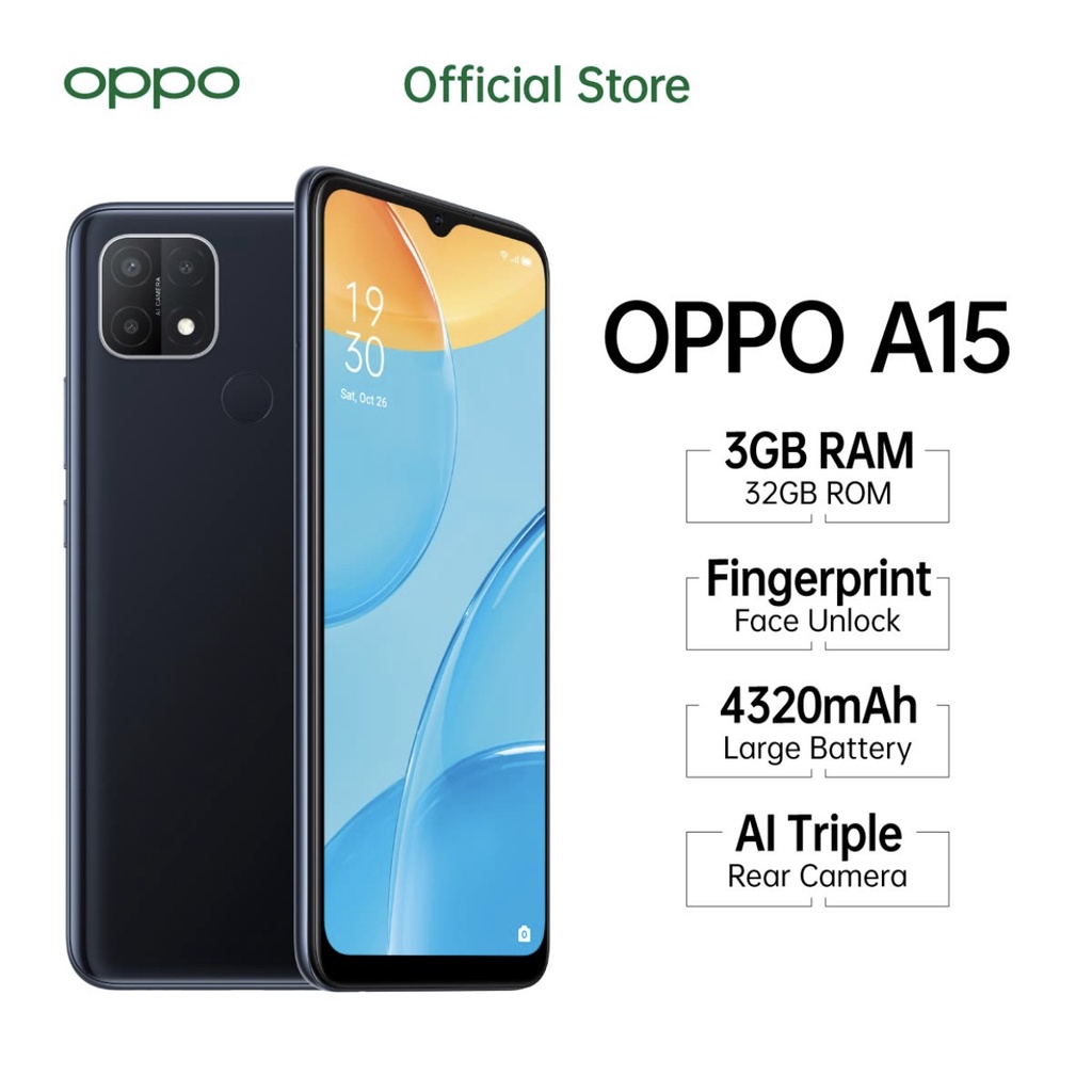 OPPO A15 3/32GB GARANSI RESMI-2