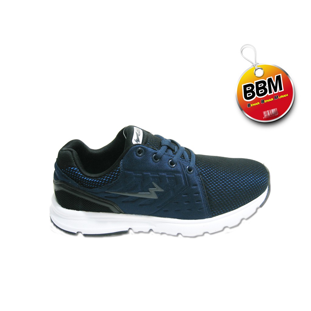 EAGLE SANCHEZ - SEPATU PRIA SNEAKER SANTAI RUNNING - Biru