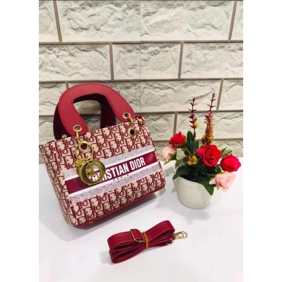 Tas selempang wanita Cdr/ tas jinjing wanita Dr Lady syall mewah