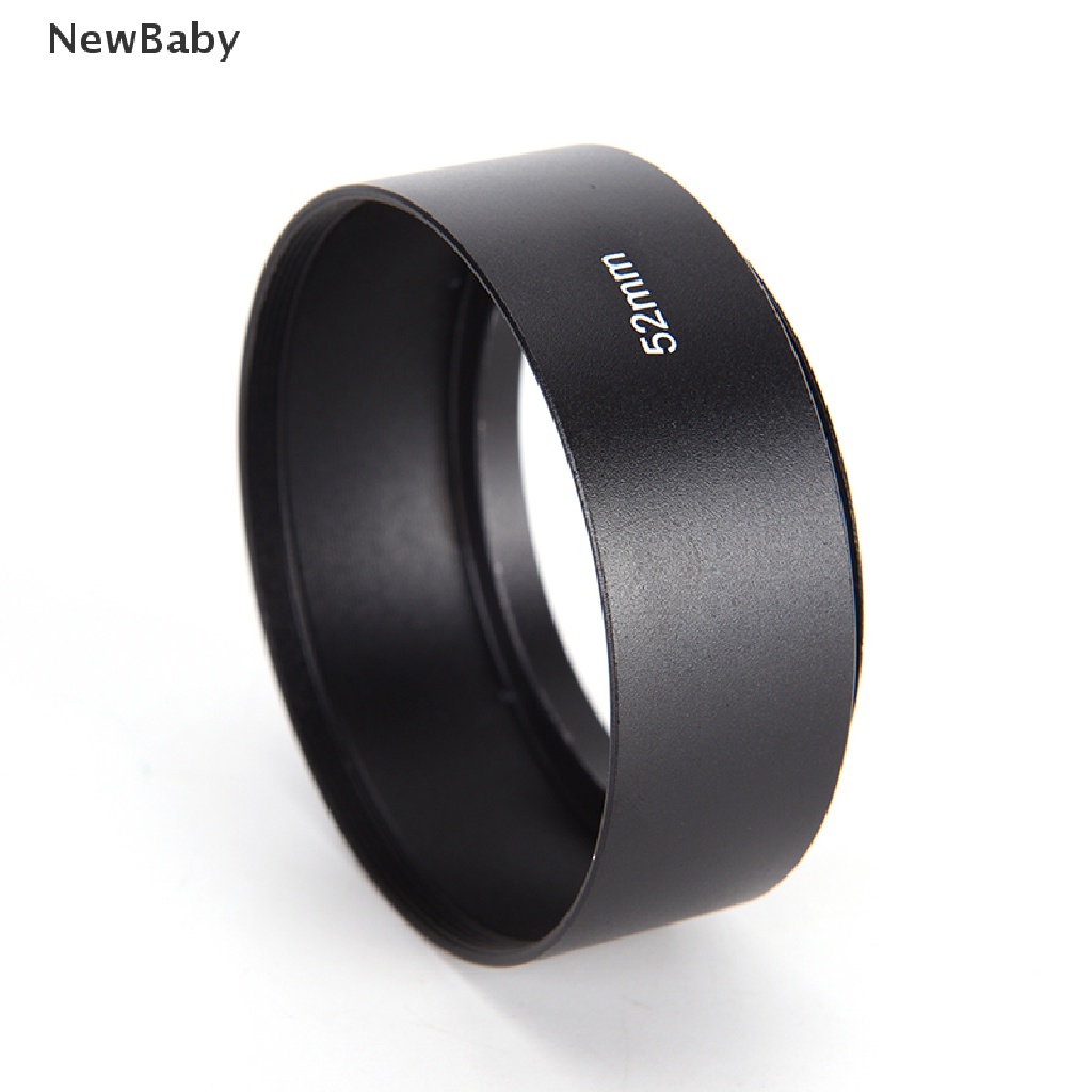 Hood Lensa Panjang 52mm Bahan metal alloy Untuk Kamera Canon Nikon