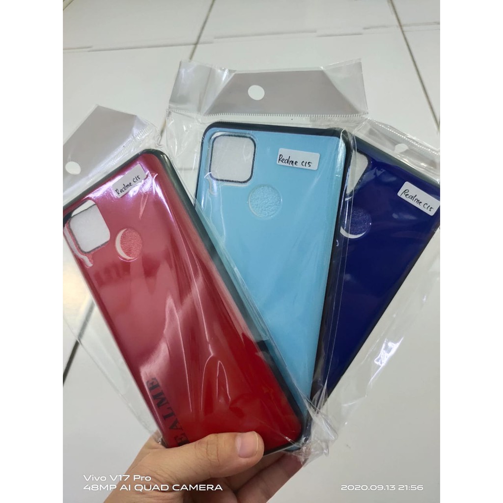 CASE FUZE UV MACARON WARNA SUPER CANTIK ELEGANT KHUSUS TYPE REALME C17 DAN REALME 7i