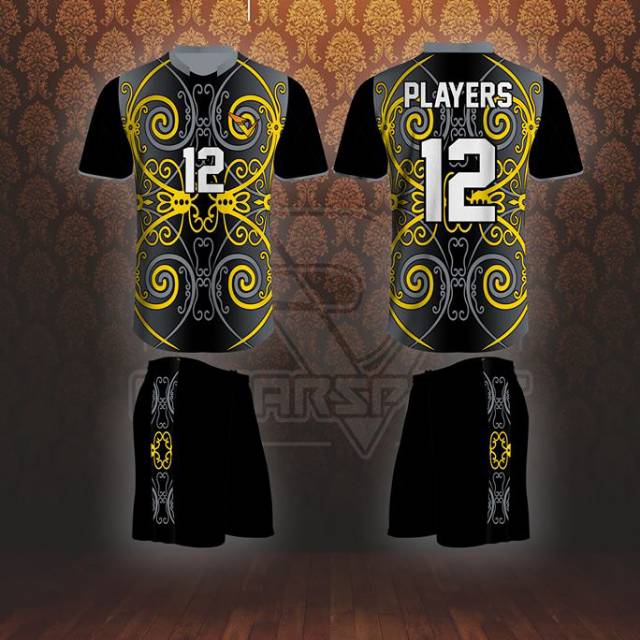 Art B1 - Kostum Volley/Kostum Voli/Baju Volley/ Baju Voli Desain Elegan