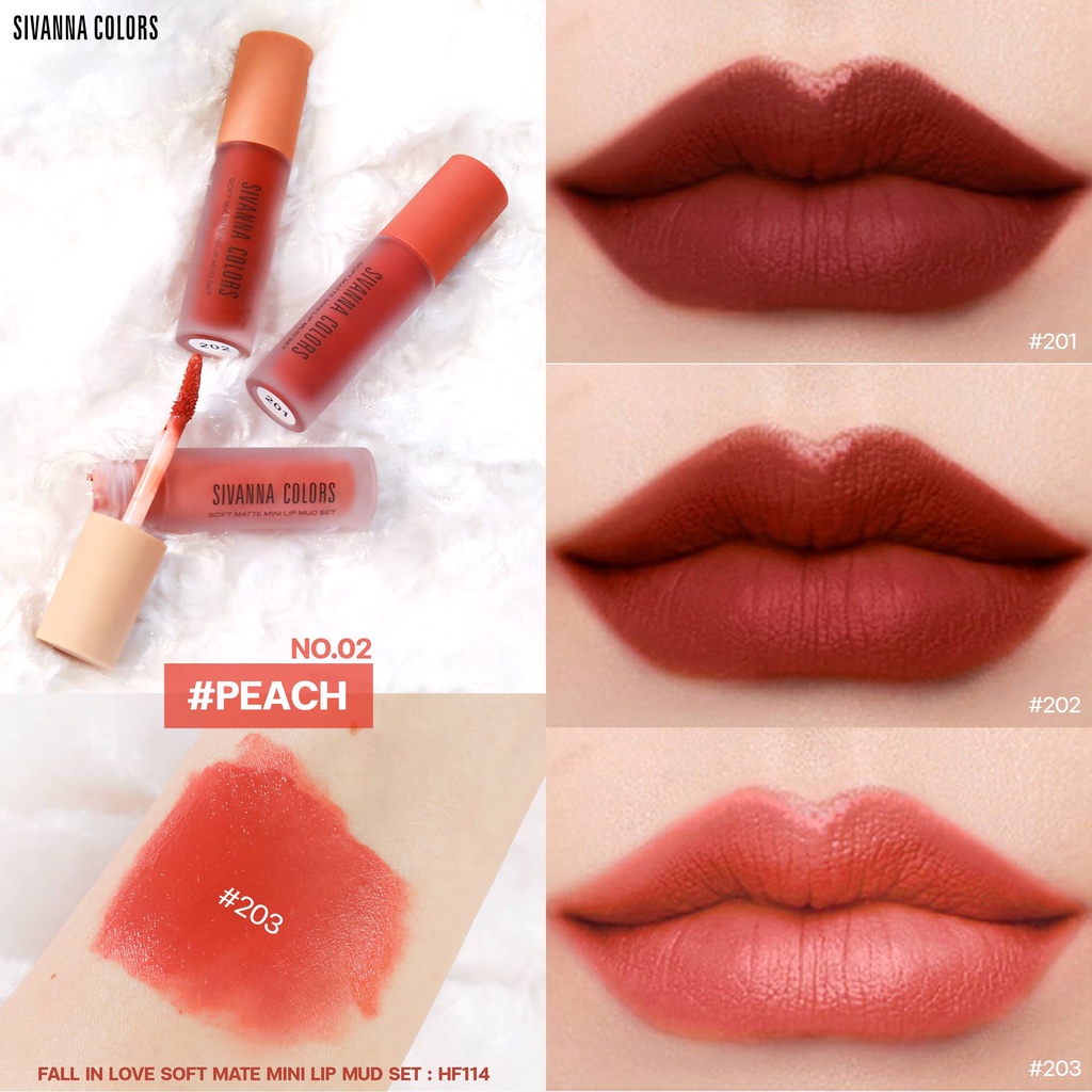 SIVANNA COLORS VELVET MIST LIP GLAZE HF5082 / Lipstik / Lip Velvet / Lip Liner / Lipstik