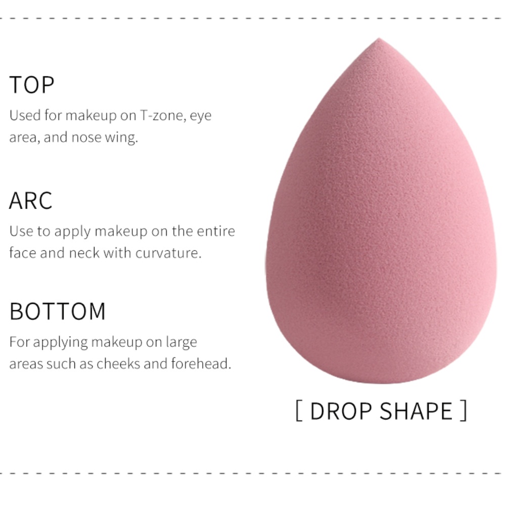MAANGE 8Pcs/box Flexible Makeup Sponge Beauty eggs Soft Multipurpose Puff Beauty Tools Makeup Accessories