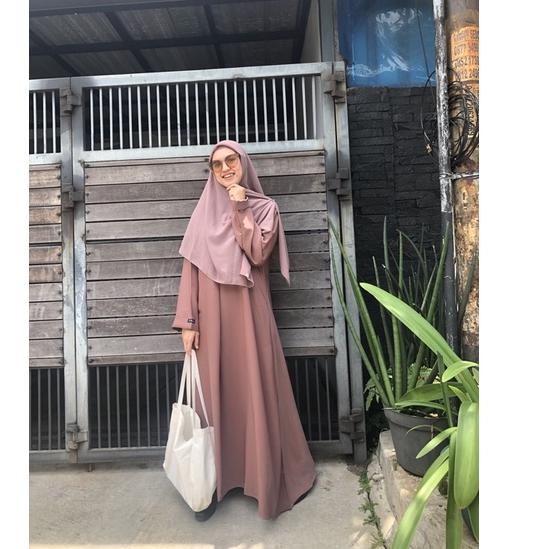 Murah Meriah Abaya HItam Abaya Syari Abaya Turki Abaya Jetblack Abaya Basic Abaya Polos ZAHRA