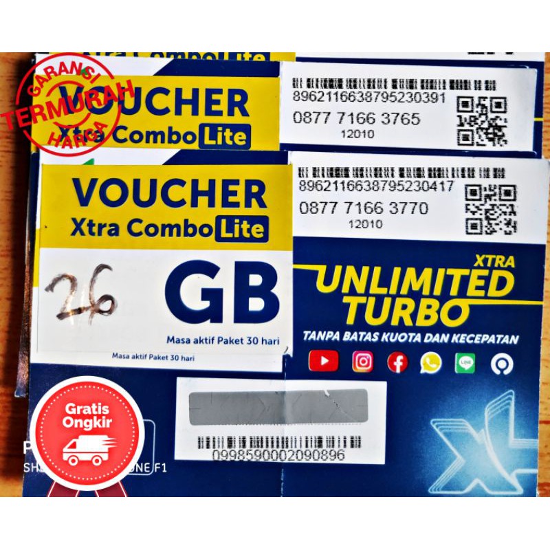 PERDANA QUOTA XL / PERDANA INTERNET XL / VOUCHER QUOTA XL / VOUCHER DATA XL 28GB + UNLIMITED YOUTUBE