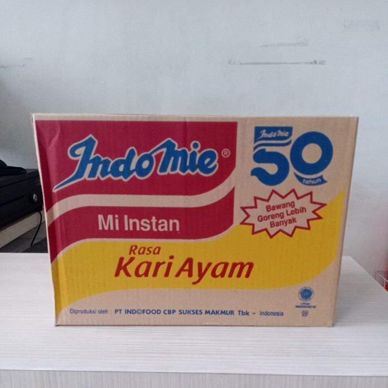 

INDOMIE RASA KARI AYAM 1 DUS 1DUS KARTON / INDOMIE KARI AYAM 1 DUS ISI 40 PCS