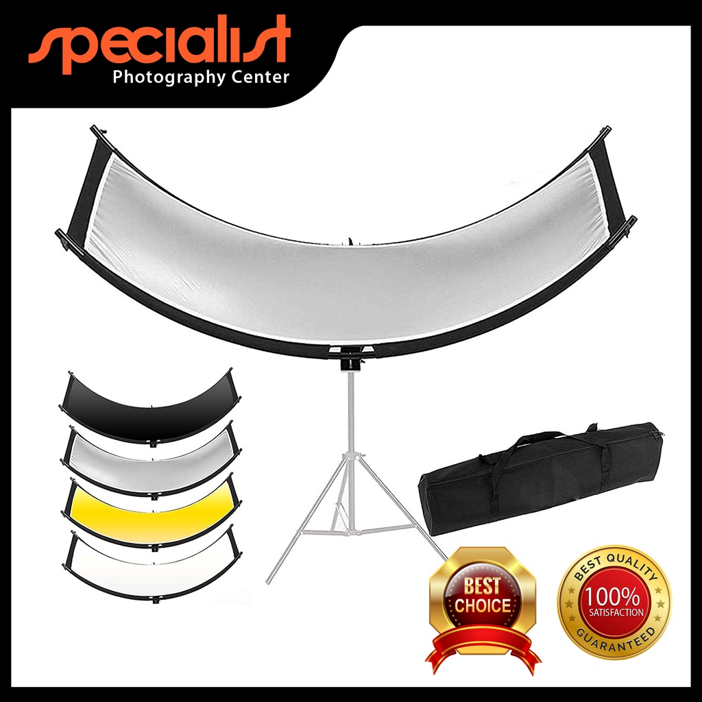 U Curve Shape Reflector Diffuser 60 x180 cm for Photography