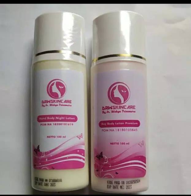 PAKET LOTION Hb siang malam DrwSkincare