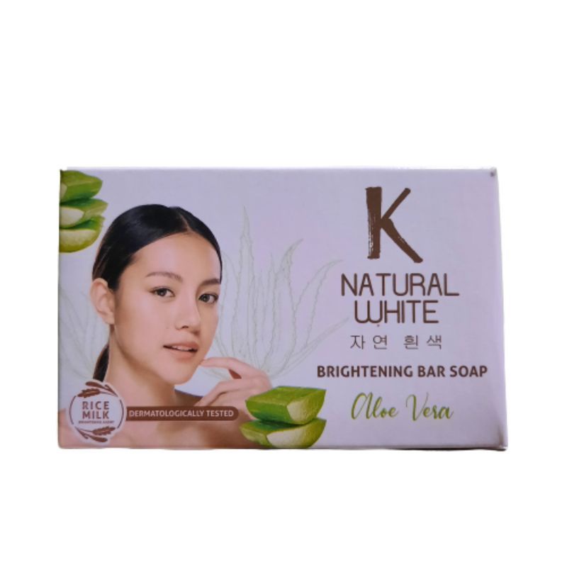 K Natural White Barsoap - Sabun Batang 85g