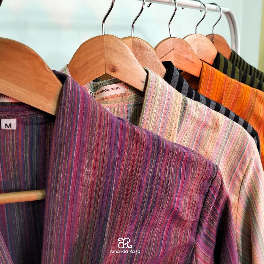 kebaya wanita Baju Batik Atasan Wanita Blouse Kartini Lurik