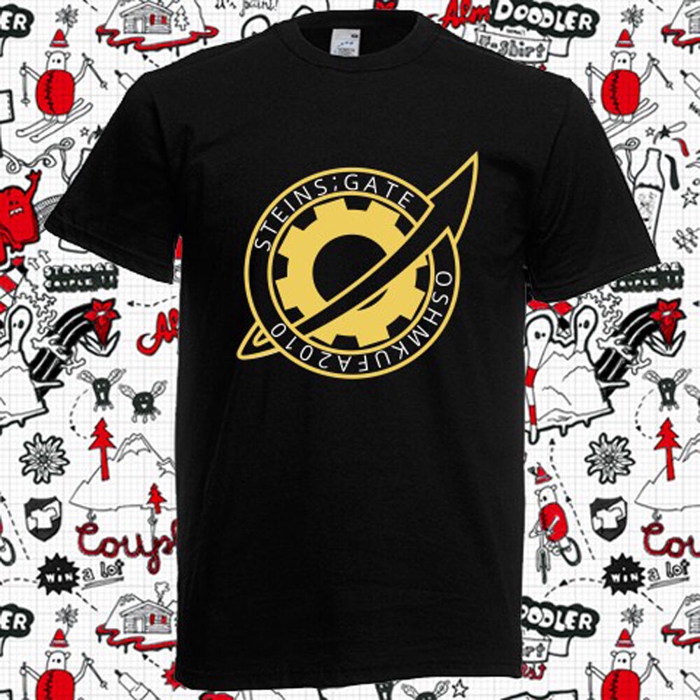 Kaos Steins Gate El Psy Congroo Anime Cartoon Tshirt