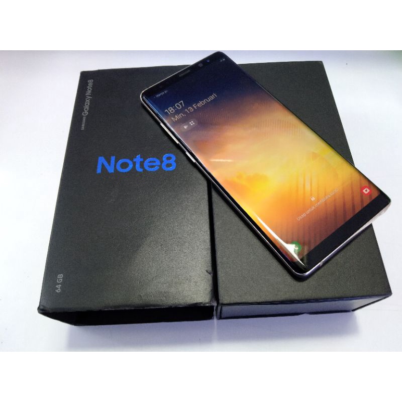second samsung note 8 fullset