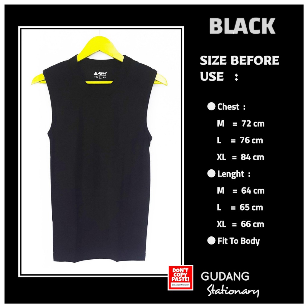 Sleeveless Shirt Mens AGREE SPORT