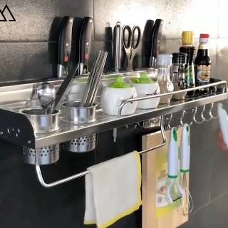 RAK DINDING DAPUR BESAR Gantung Dapur Tempat pisau Bumbu RAK DINDING DAPUR BESAR Gantung Dapur Tempat pisau Bumbu