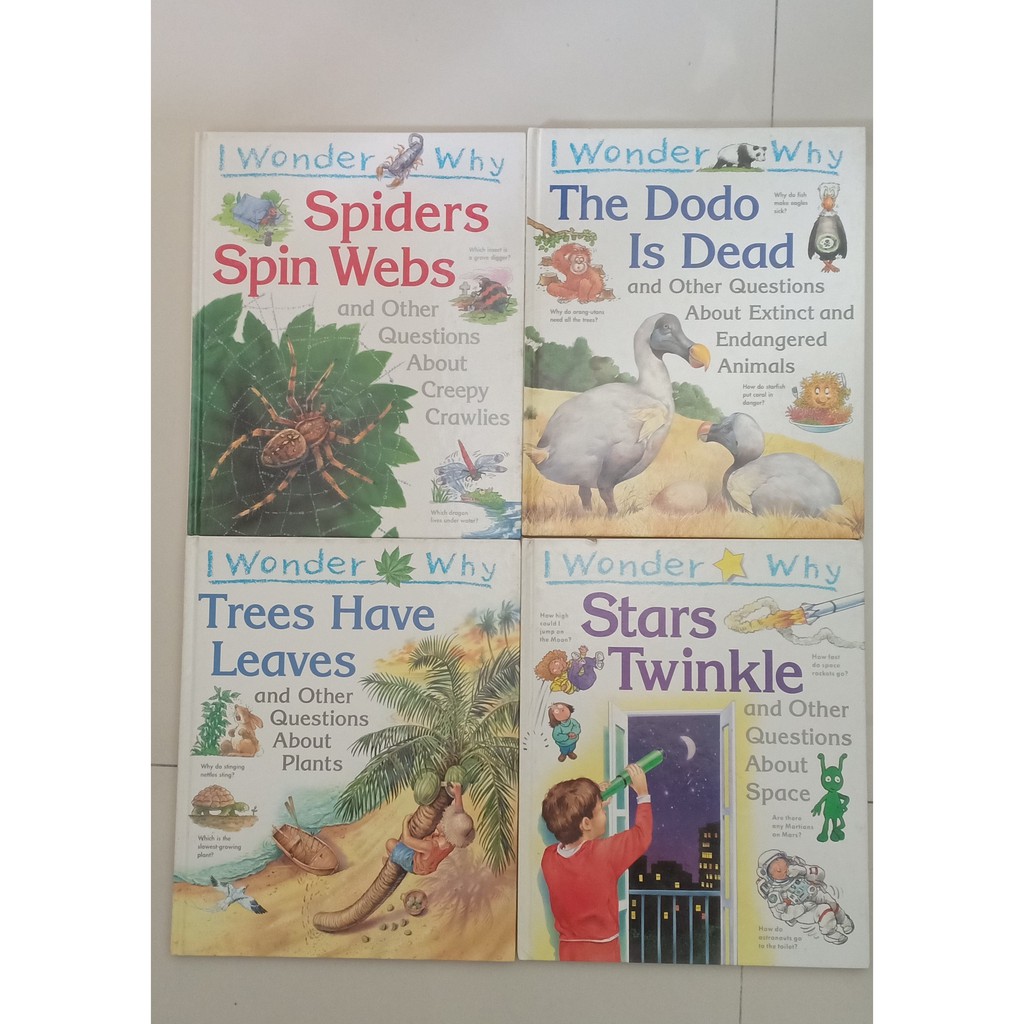 I Wonder Why 24 Pcs LENGKAP Grolier English Import Ensiklopedia