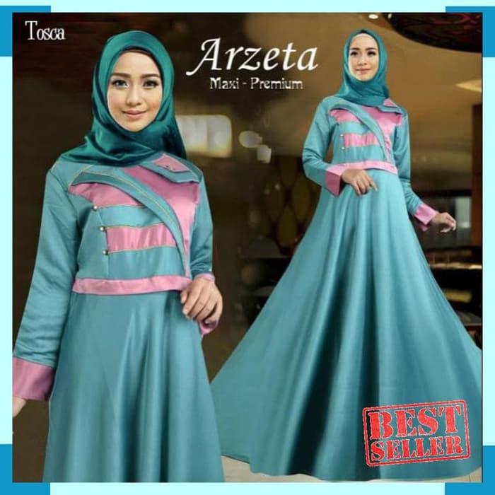 New Arrival   Arzeta tosca gamis muslim cantik