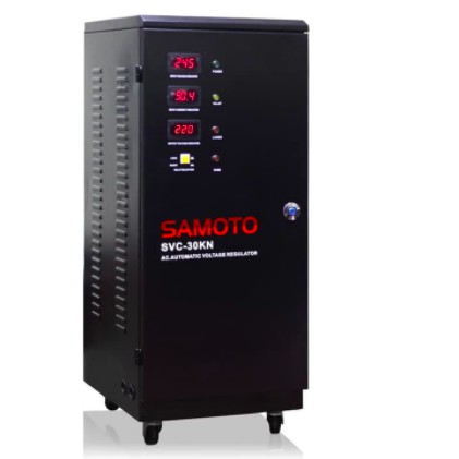 VOLTAGE STABILIZER / AUTO VOLTAGE REGULATOR / AVR SAMOTO 30KVA 1PHASE