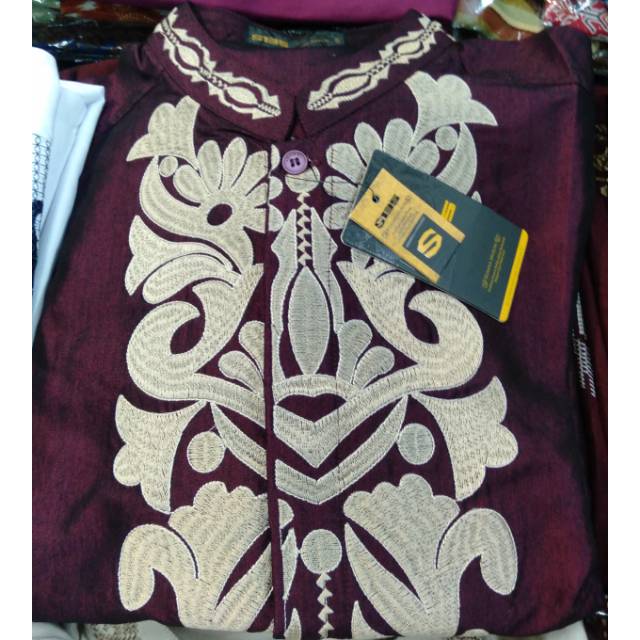 Baju koko bordir Original S135