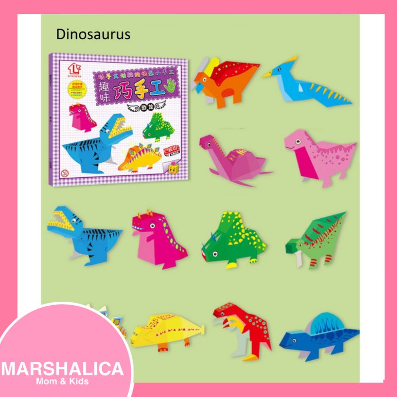Buku Kerajinan tangan 3D / origami instan