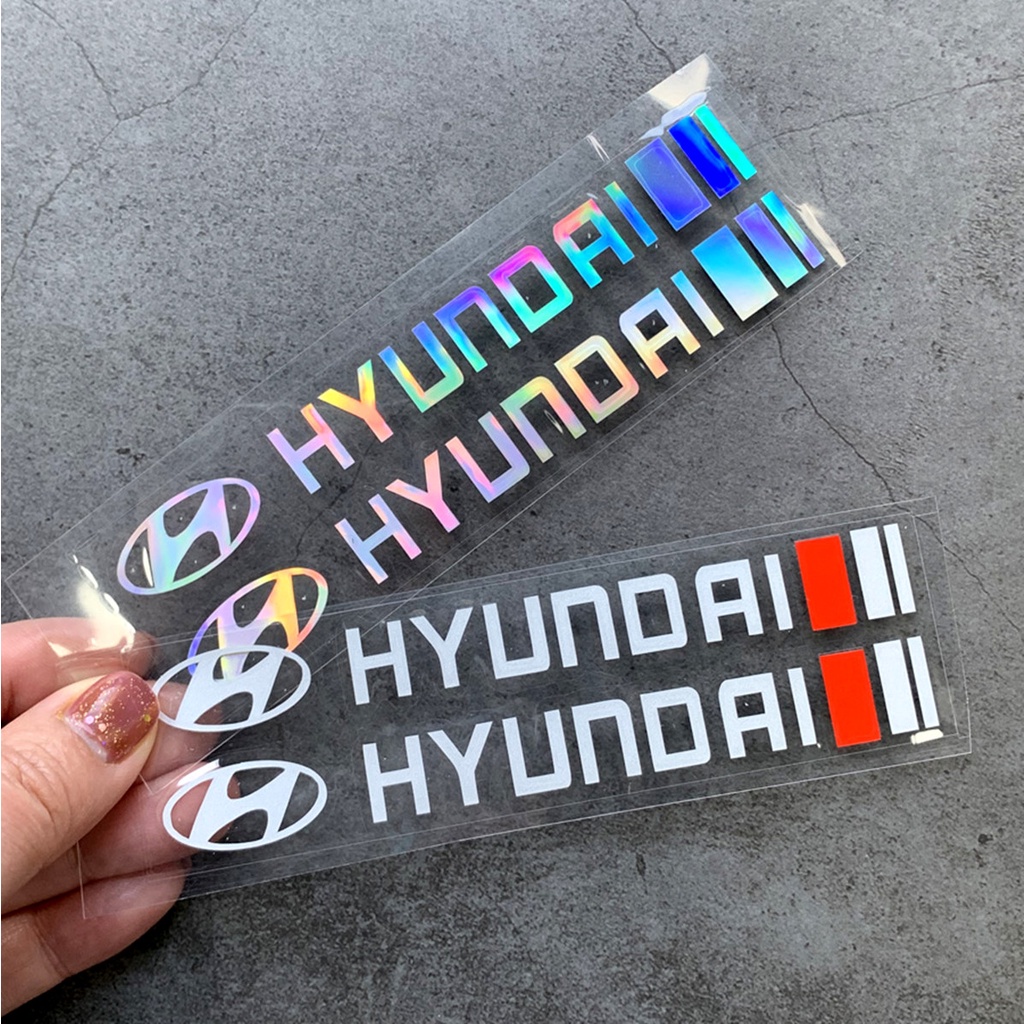 2pcs Stiker Wiper Kaca Depan Belakang Mobil Untuk Hyundai Creta Ix25 Tucson Stereo Santa Knoa Solaris Ix35