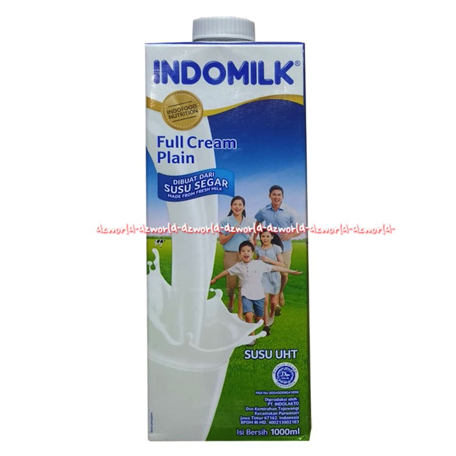 

Indomilk Uht Full Cream 1L Dibuat Dengan Susu Segar Susu Cair Segar Siap Minum 1 Liter