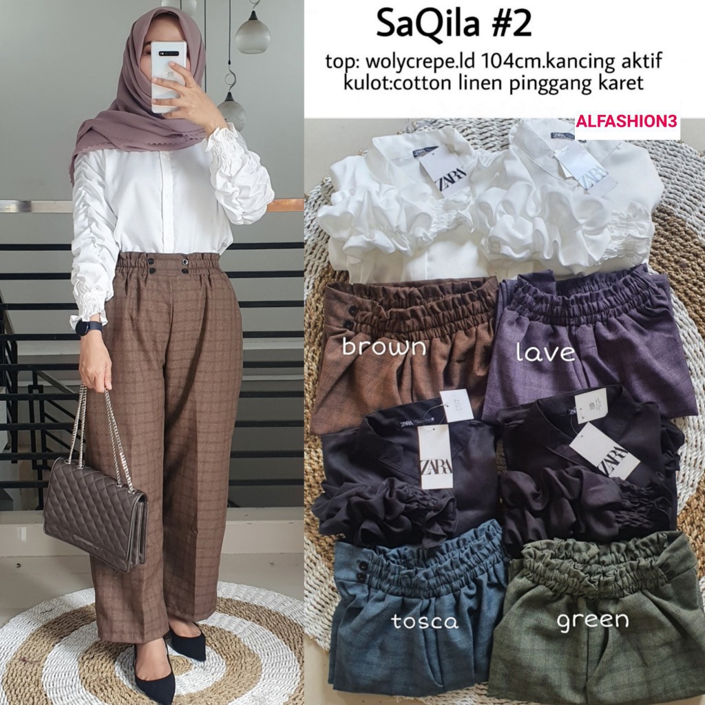 SAQILA #2 SET BY ALFASHION3 BEST SELLER 070346