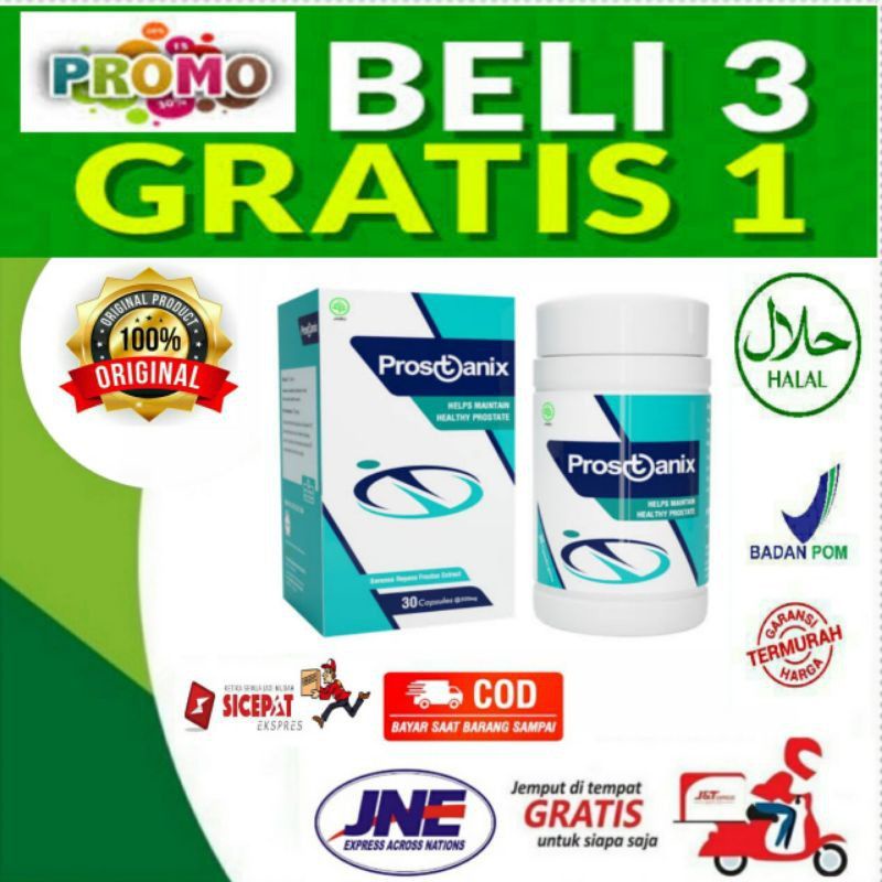 PROSTANIX Asli Original Bergaransi PROSTANIK Lulus Uji BPOM