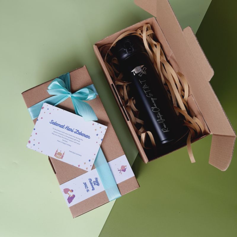 tumbler termos 2 sisi+ box