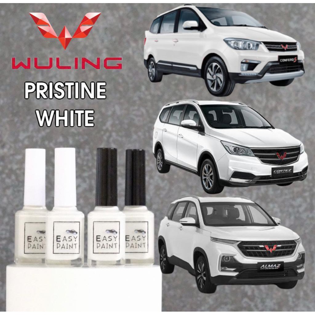 Cat Oles Pristine White Wuling Almaz Confero Cortez Formo Putih Solid