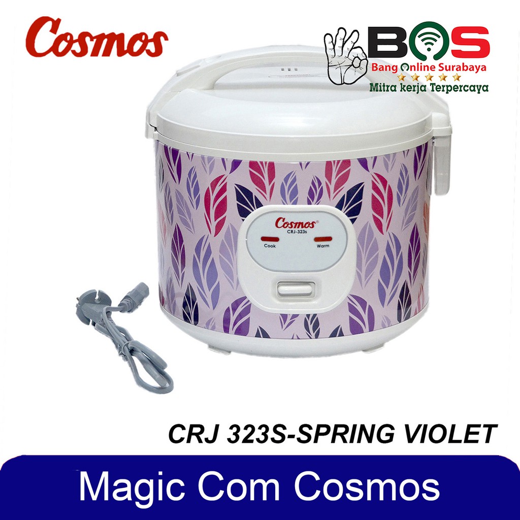 Magic Com Rice Cooker Cosmos 1.8L CRJ 323S CRJ-323S Penanak Nasi