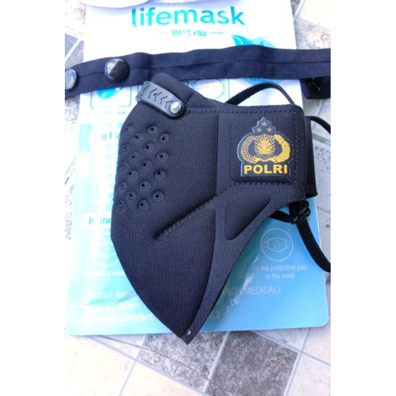 MASKER TNI POLRI ada jepitan hidung