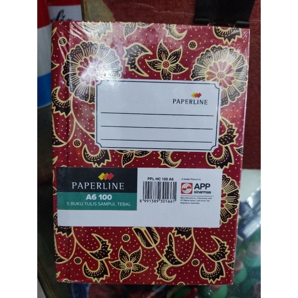 

Buku Notes A6/buku Oktavo Paperline isi 100