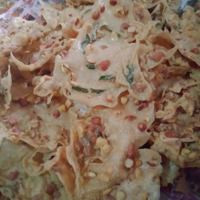 

Peyek kacang renyah murah