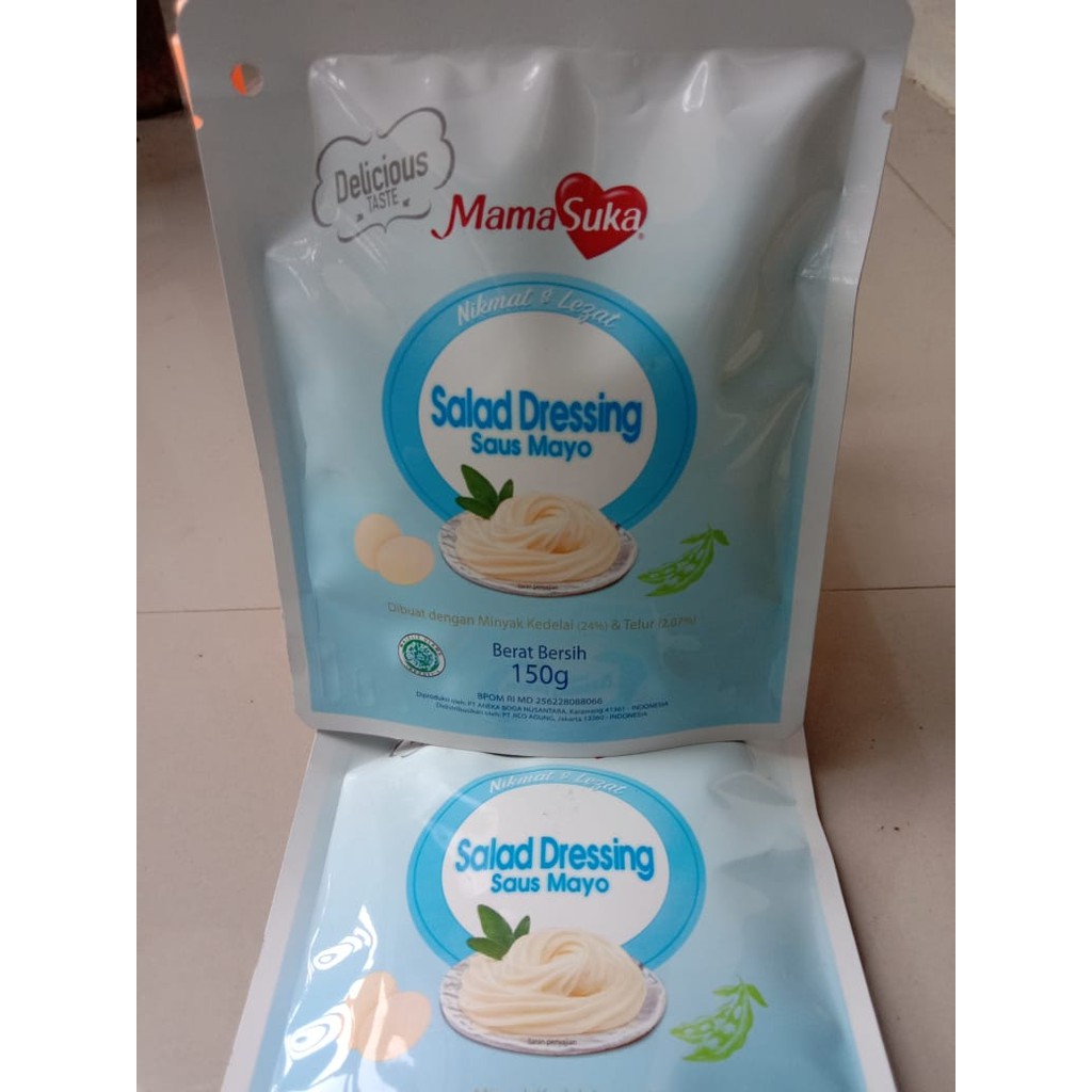

Mama Suka Salad Dressing Saus Mayo 150 gr