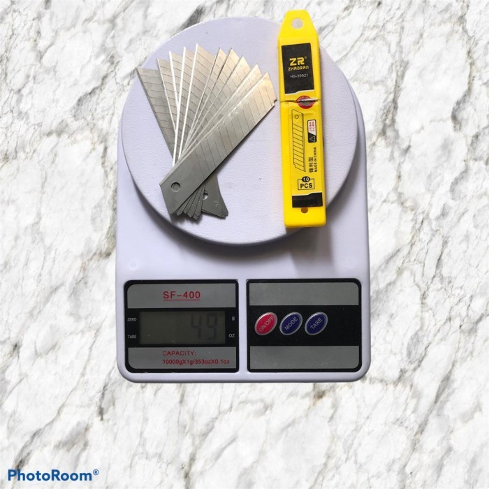 ISI REFILL PISAU CUTTER BESAR  / REFILL CUTTER ORIGINAL / CUTTER TAJAM MURAH / Isi Cutter Besar Blade Cutter