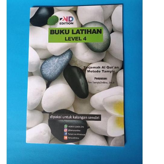 [SKU PRODUK : IVQUE] Buku Latihan Tamyiz Level 4
