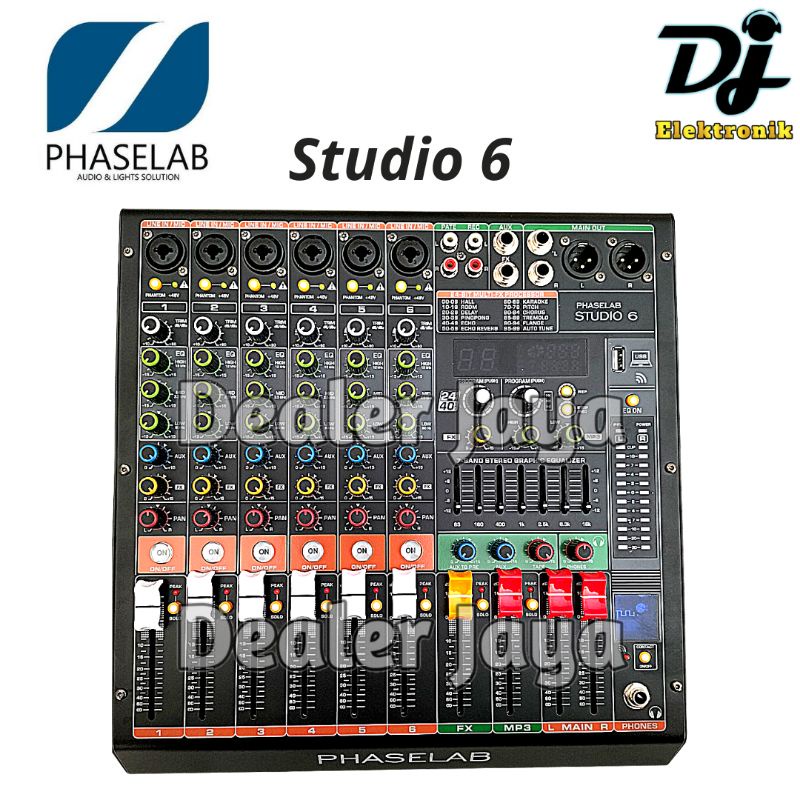 Mixer Analog Phaselab / Phase Lab Studio 6 - 6 channel