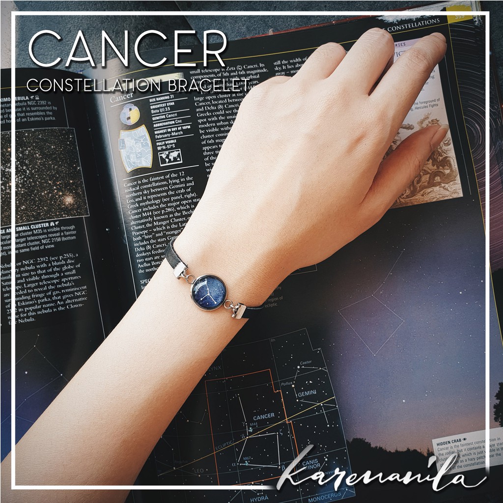 Gelang Zodiak: CANCER | Zodiac Constellation Bracelet