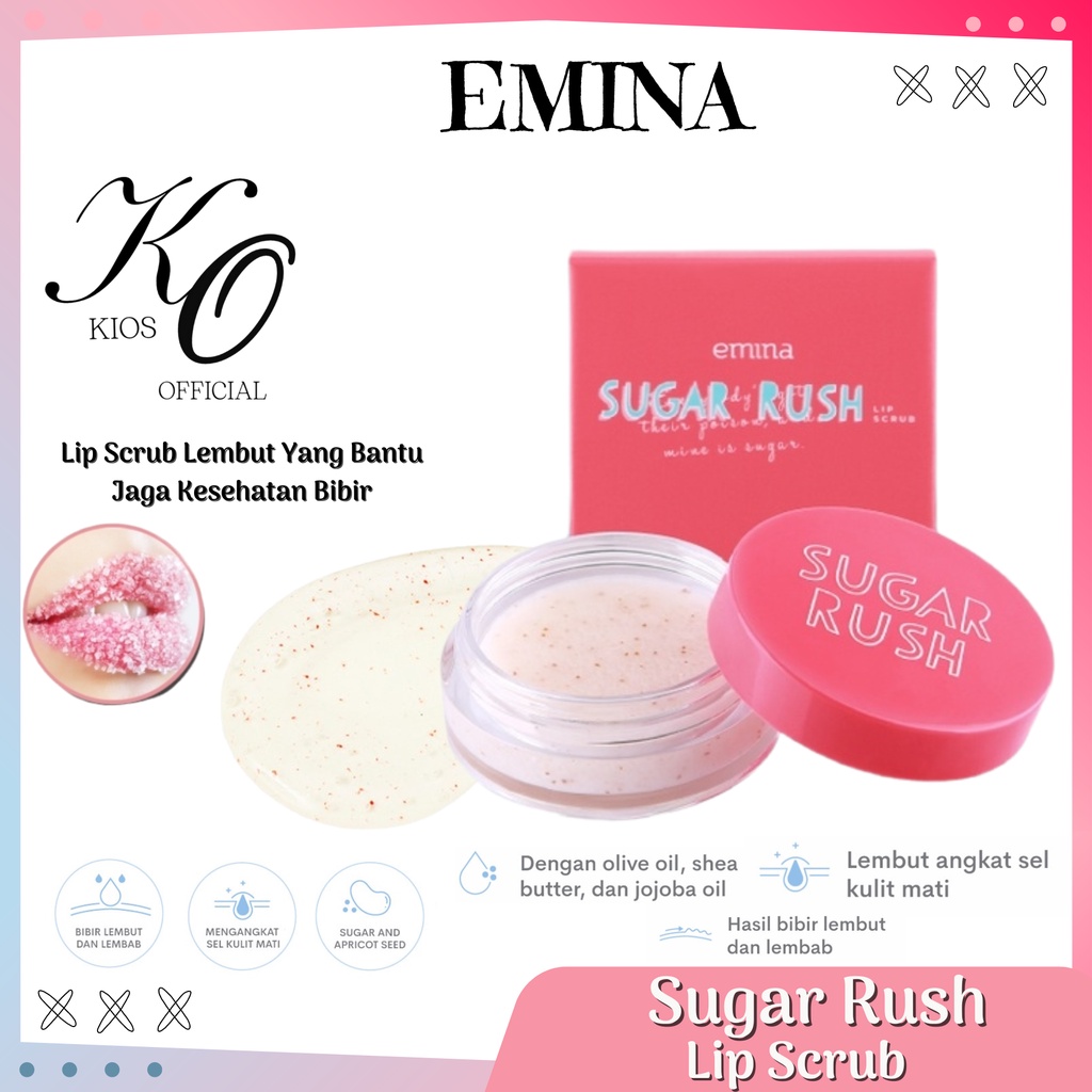 Emina Sugar Rush Lip Scrub