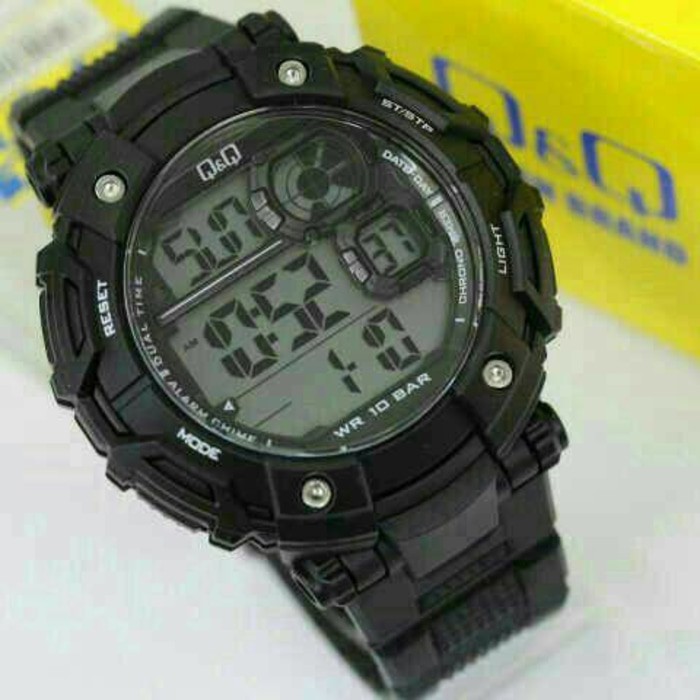 JAM QQ QNQ Q&Q M150  DIGITAL SPORT RUBBER KARET ORIGINAL WATCH