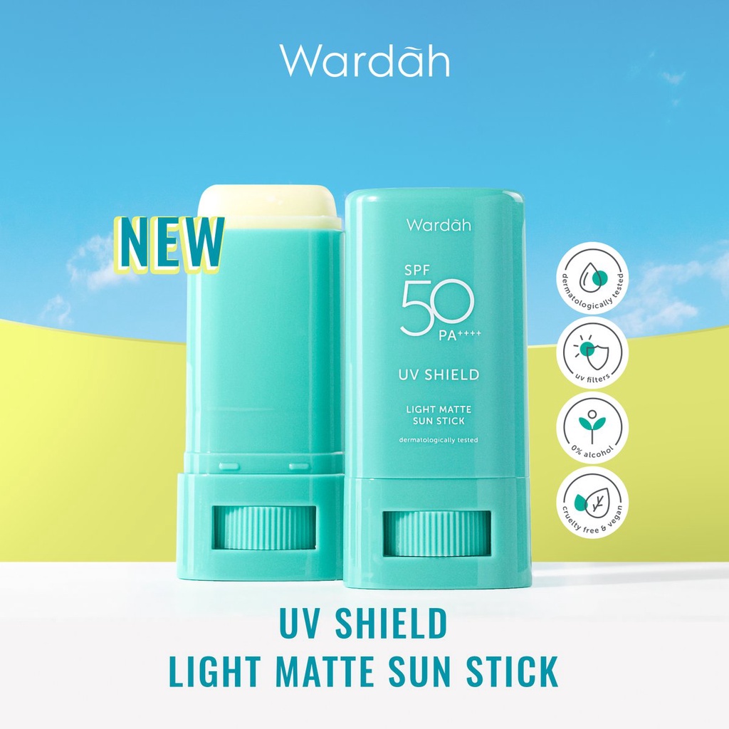 WARDAH SPF 50 PA++++ UV SHIELD LIGHT MATTE SUN STICK