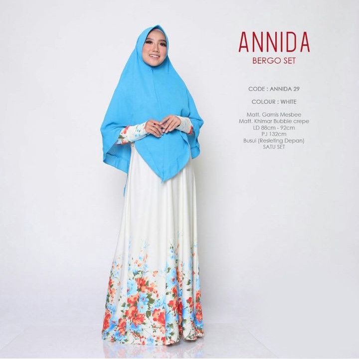 GAMIS SET ANNIDA (ZEMA ORI) MOTIF 29